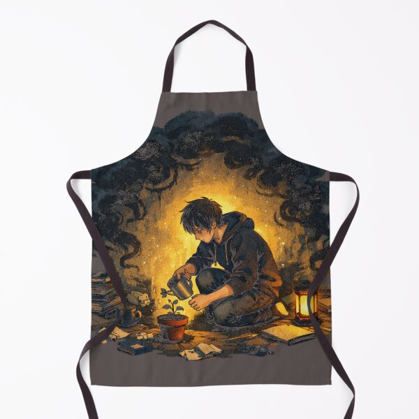 Item preview, Lofi Boy Nurturing Hope in the Darkness designed and sold by from Depression patient.