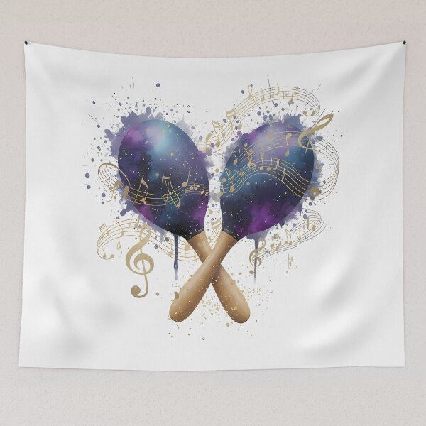 Item preview, Mexican Maracas – Rhythm of Music designed and sold by Art-Arcade6.