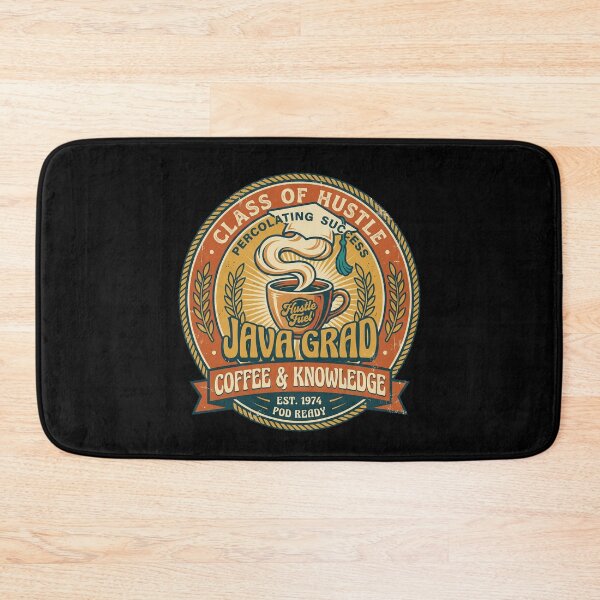 Item preview, Degree Powered by Coffee Graduation Funny Coffee Lover Grad Class of 2026 Retro designed and sold by Im-Ara.