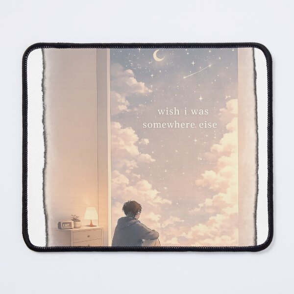 Item preview, Somewhere Else – Dreamy Escape Art designed and sold by InkWanderStudio.