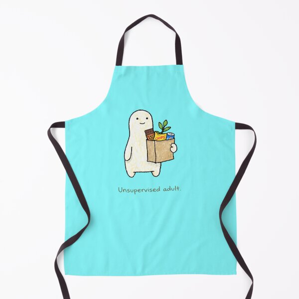 Item preview, Unsupervised Adult — Funny Adulting Humor Cute Blob Art designed and sold by VIVID COLORS CLUB.