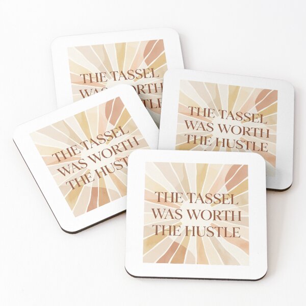 Item preview, The Tassel Was Worth The Hustle Graduation Inspirational Grad Class of 2026 Success Quote designed and sold by Im-Ara.