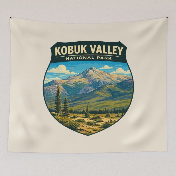 Item preview, Kobuk Valley National Park Retro Design designed and sold by Gideon Emmerich.