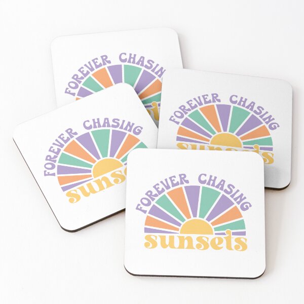 Item preview, Forever Chasing Sunsets Retro - Vintage Sunset Beach Aesthetic designed and sold by KymeraStudio25.