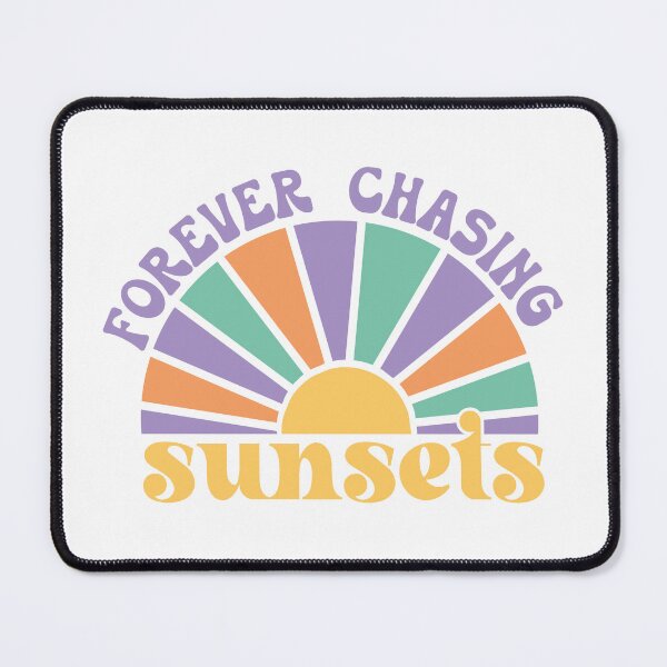 Item preview, Forever Chasing Sunsets Retro - Vintage Sunset Beach Aesthetic designed and sold by KymeraStudio25.
