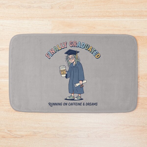 Item preview, Graduated Barely But Brilliantly Funny Graduation Class of 2026 Humor College Graduate designed and sold by Im-Ara.