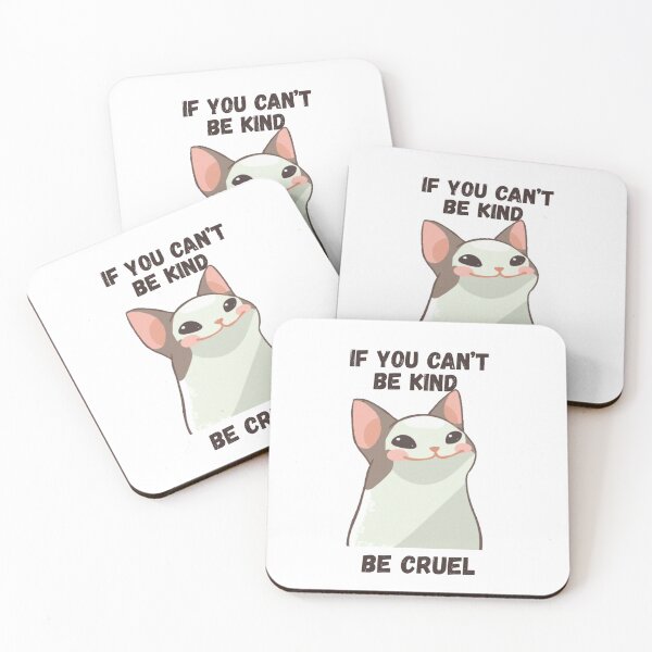Item preview, If You Can’t Be Kind Be Cruel | Dark Humor Cute Cat Design | Sarcastic Funny Quote designed and sold by ravenRM.