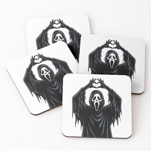 Item preview, Scary Face Horror Creepy Ghost Heart  designed and sold by qnphanvu79.