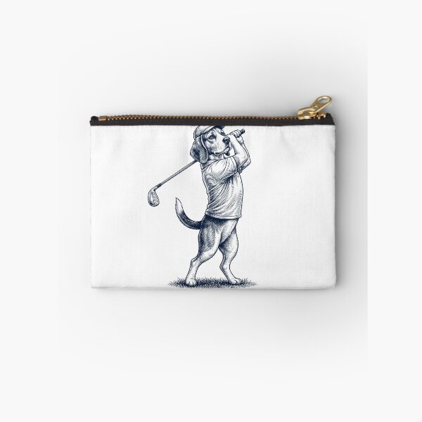 Item preview, Vintage Beagle Playing Golf Golfer Dog Lover designed and sold by TerryConnells.