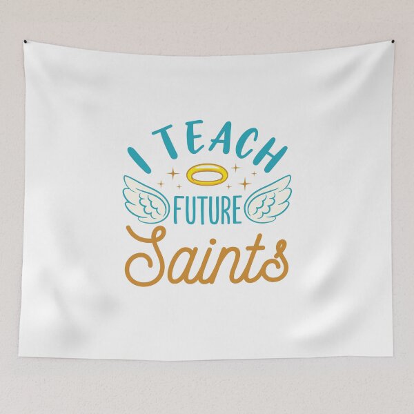Item preview, I Teach Future Saints Catholic Teacher designed and sold by jaygo.