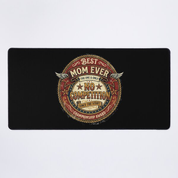 Item preview, Best Mom Ever Vintage Badge Mother's Day Funny Mom Award designed and sold by Im-Ara.