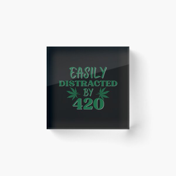 Item preview, Easily Distracted By 420 Funny Weed Lover – Stoner Humor designed and sold by Im-Ara.