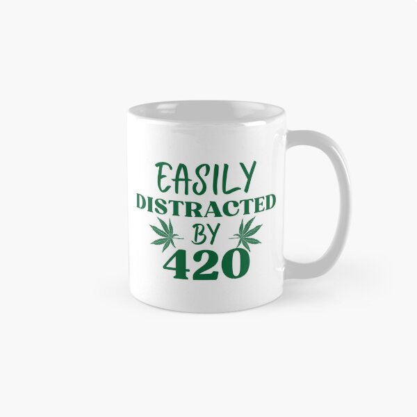 Item preview, Easily Distracted By 420 Funny Weed Lover – Stoner Humor designed and sold by Im-Ara.