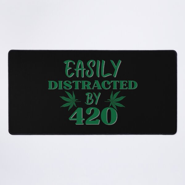 Item preview, Easily Distracted By 420 Funny Weed Lover – Stoner Humor designed and sold by Im-Ara.