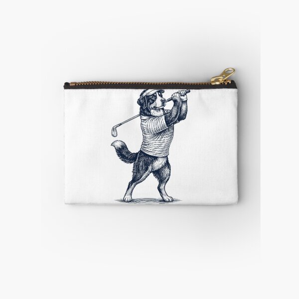 Item preview, Vintage Bernese Mountain Dog Playing Golf Golfer Dog Lover designed and sold by TerryConnells.