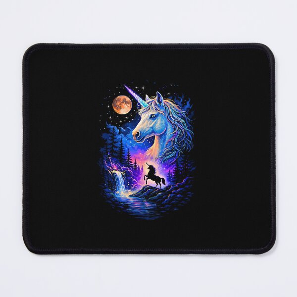 Item preview, Unicorn Howling to The Moon Vintage 90s Retro Unicorn Graphic designed and sold by FerminVigo.