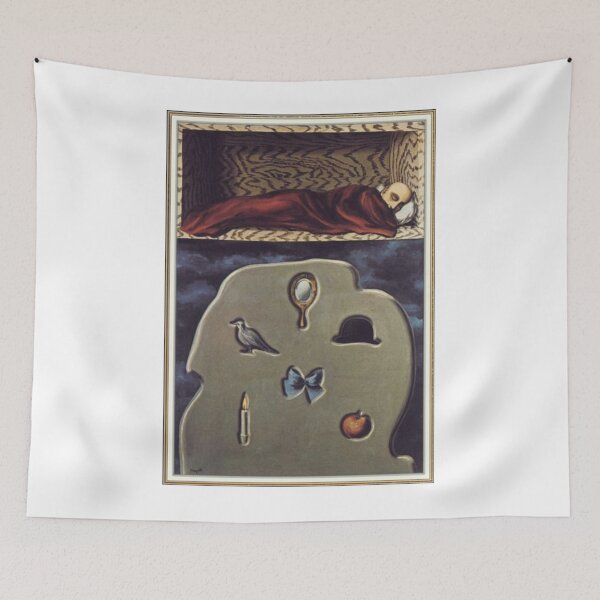 Item preview, The Reckless Sleeper Magritte Surreal Art designed and sold by MirelaSorescu.