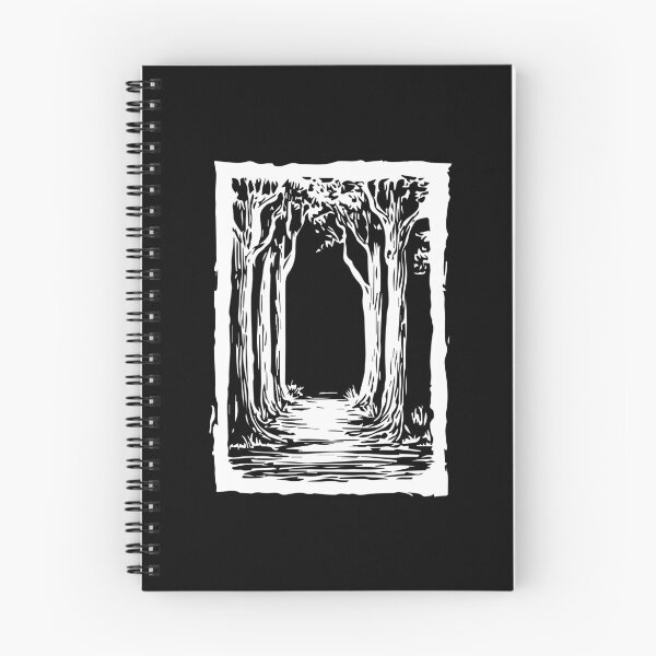Item preview, Deep dark shadow path in the lone trees forest 127sm designed and sold by 127sm.