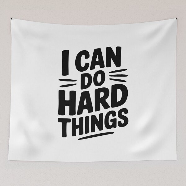 Item preview, I Can Do Hard Things designed and sold by Frank Ring.