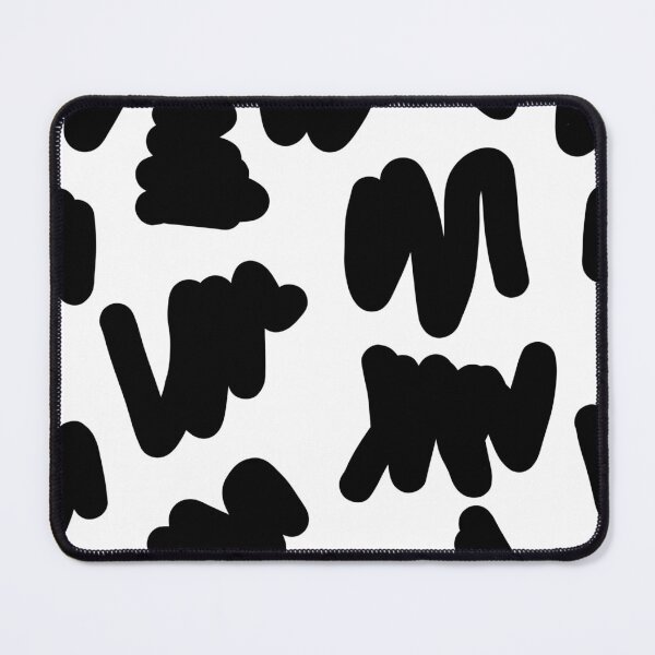 Item preview, Bold Monochrome Scribble Abstract Pattern designed and sold by Sacha's Artistry.