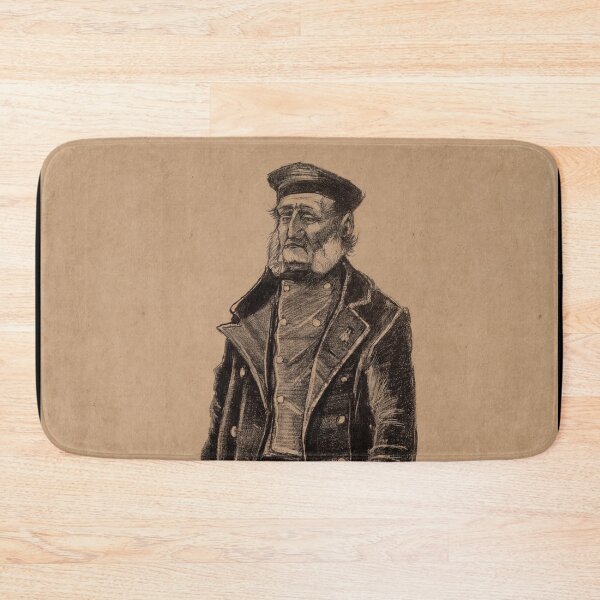 Item preview, Orphan Man Standing by Vincent van Gogh: Vintage Figure Drawing Poster designed and sold by artofuniverse.