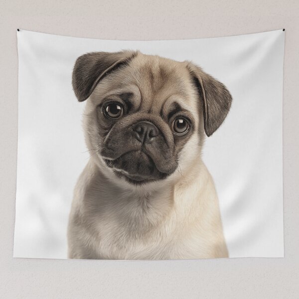 Item preview, Adorable Pug Pup for Cute Pug puppy lovers designed and sold by LazyOwlStore.