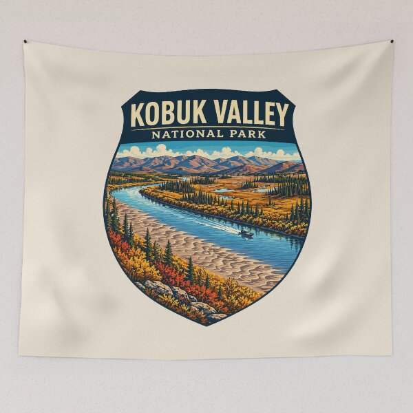 Item preview, Kobuk Valley National Park Retro Design designed and sold by Gideon Emmerich.