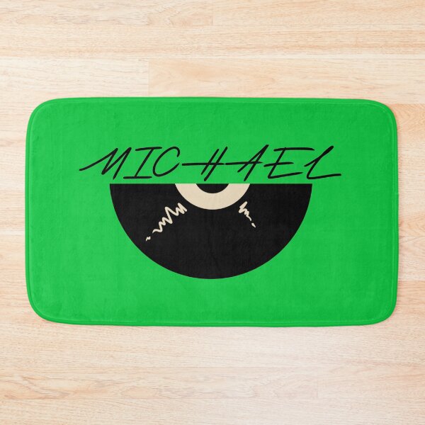 Item preview, Michael with vintage-style record designed and sold by vibeno1.