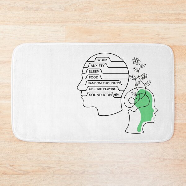 Item preview, Overthinking Shirt Too Many Tabs Open Brain Meme – Mental Health Humor designed and sold by Im-Ara.