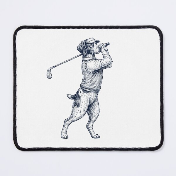 Item preview, Vintage Brittany Playing Golf Golfer Dog Lover designed and sold by TerryConnells.