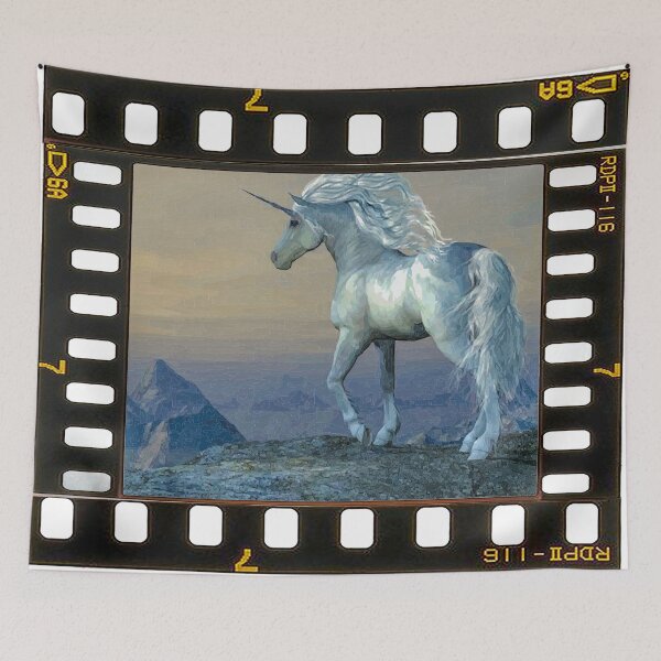 Item preview, fwc 0572   unicorn magic horse designed and sold by fred chiea.