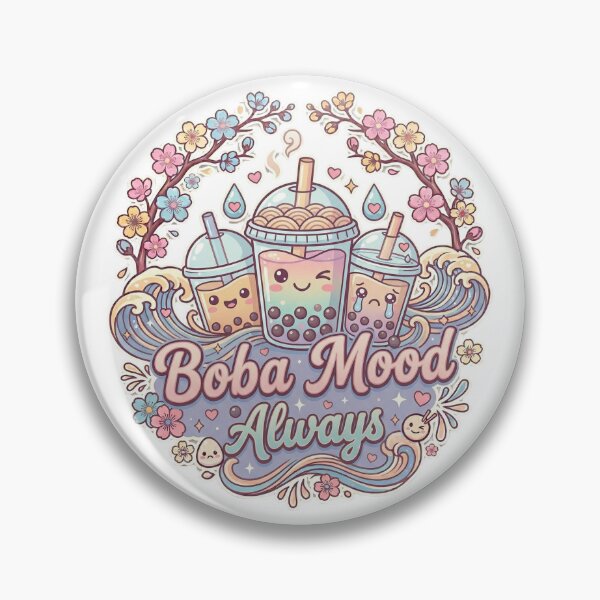 Item preview, Boba Mood Always Cute Asian Pacific Heritage Month AAPI Bubble Tea designed and sold by Im-Ara.