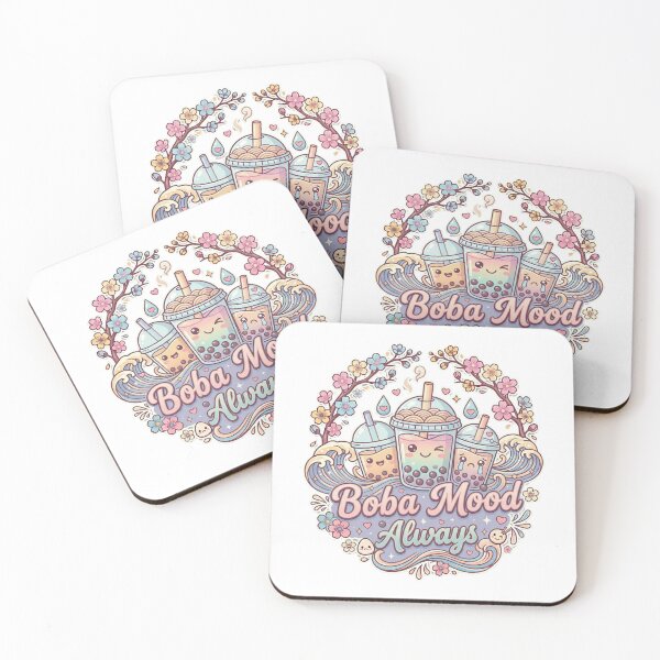 Item preview, Boba Mood Always Cute Asian Pacific Heritage Month AAPI Bubble Tea designed and sold by Im-Ara.