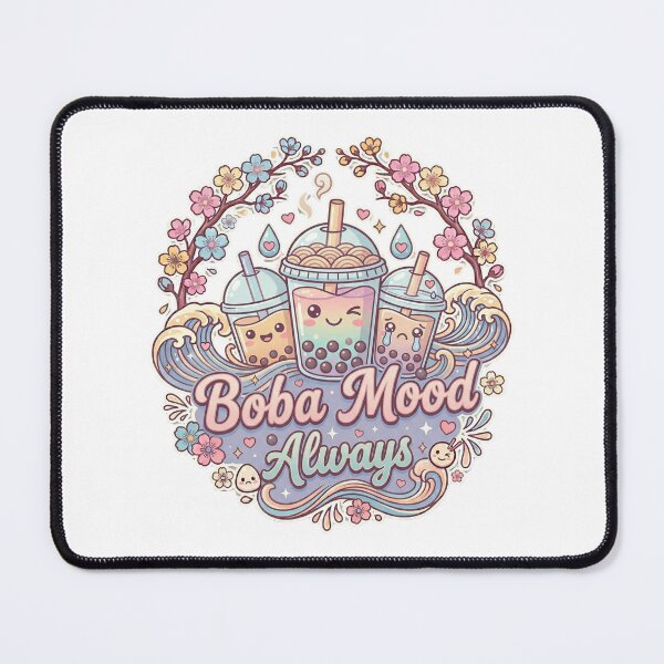 Item preview, Boba Mood Always Cute Asian Pacific Heritage Month AAPI Bubble Tea designed and sold by Im-Ara.