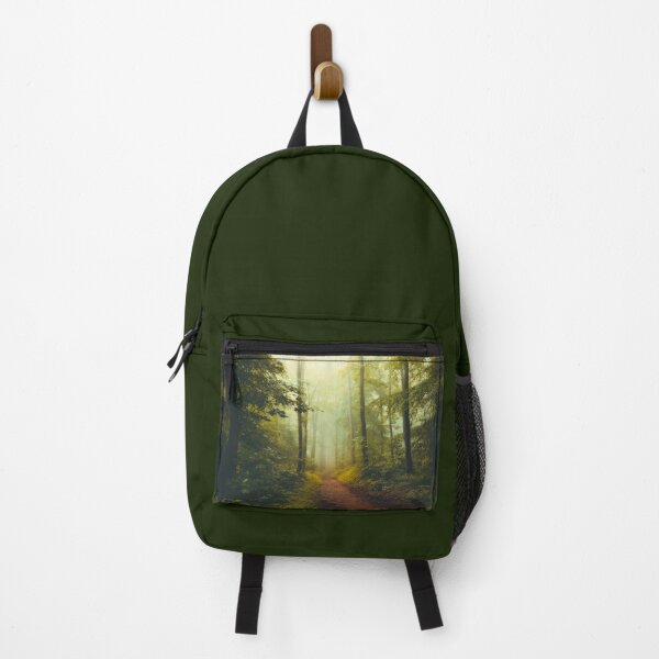 Item preview, deeper and deeper - misty spring forest designed and sold by Dyrk Wyst Redbubble Shop.