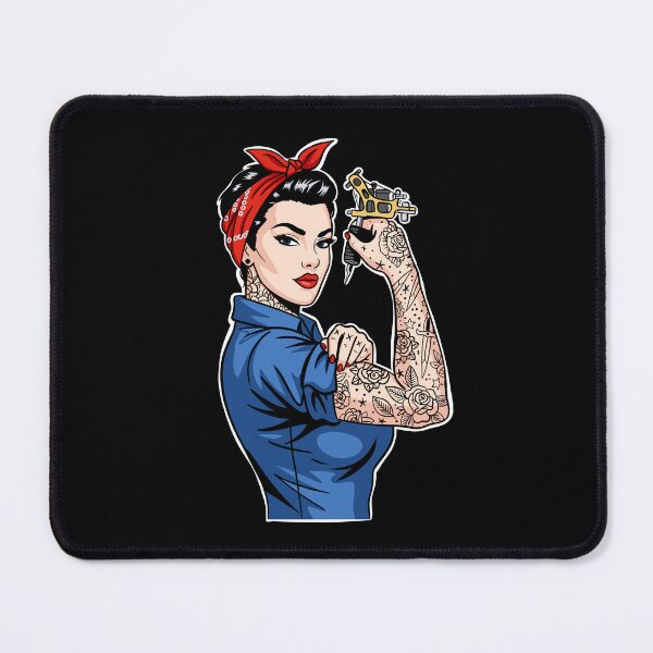 Item preview, Feminist Girl Tattoo designed and sold by byebyesally.