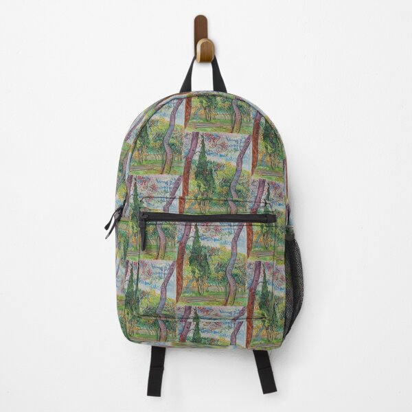 Item preview, Parc De Lhopital Saint Paul by Vincent van Gogh: Post Impressionist Garden Poster designed and sold by artofuniverse.