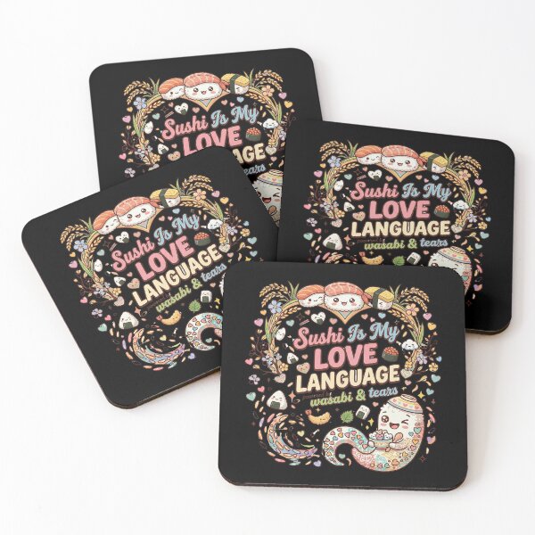 Item preview, Sushi Is My Love Language Cute Funny Asian Food Lover AAPI designed and sold by Im-Ara.