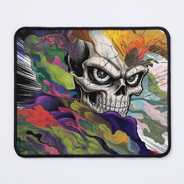 Item preview, A Skull with Paint Flowing designed and sold by Niagara-ReVolt.