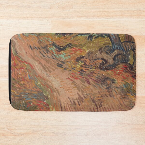 Item preview, Path in the Garden of the Asylum by Vincent van Gogh: Post Impressionist Print designed and sold by artofuniverse.