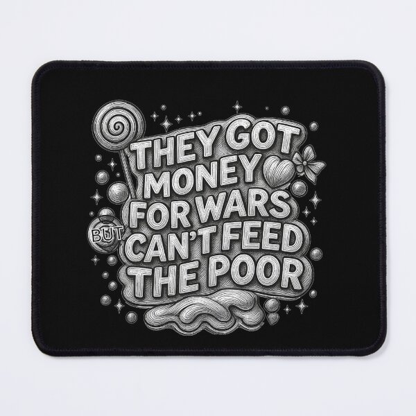 Item preview, They got money for wars, but can’t feed the poor - grey designed and sold by Stefrait-7.
