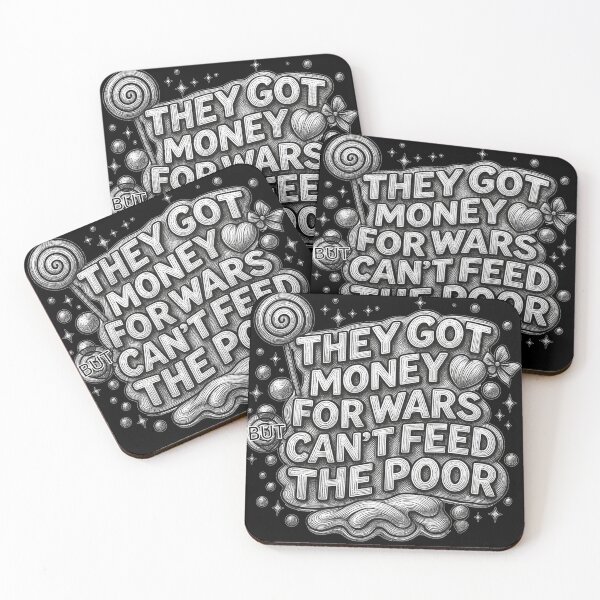 Item preview, They got money for wars, but can’t feed the poor - grey designed and sold by Stefrait-7.