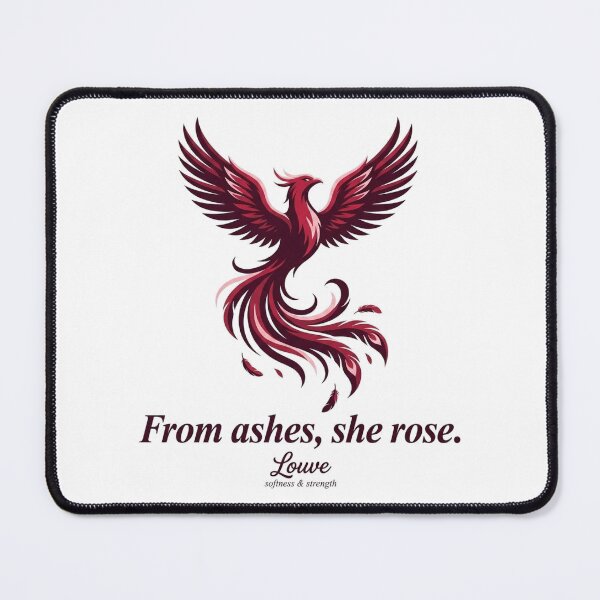 Item preview, Phoenix Rising From Ashes She Rose Louve designed and sold by LouveLouve.