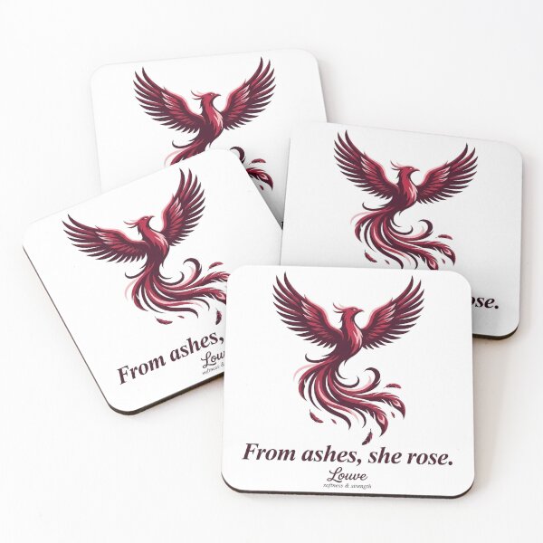 Item preview, Phoenix Rising From Ashes She Rose Louve designed and sold by LouveLouve.
