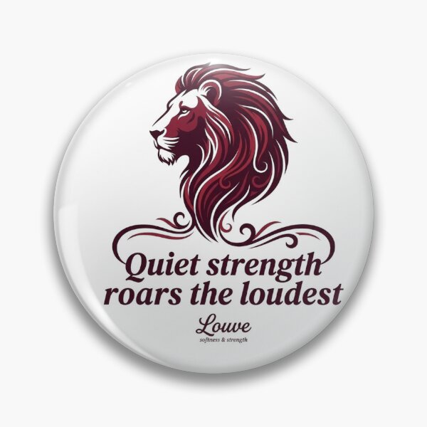 Item preview, Lioness Quiet Strength Roars Loudest Louve designed and sold by LouveLouve.