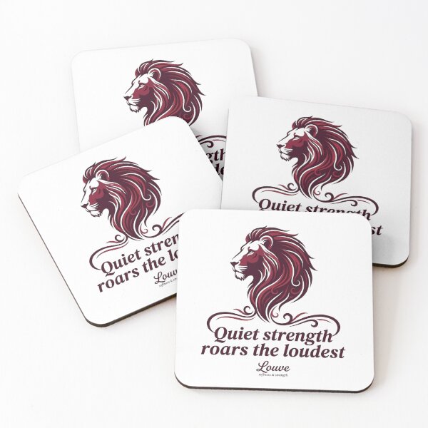 Item preview, Lioness Quiet Strength Roars Loudest Louve designed and sold by LouveLouve.