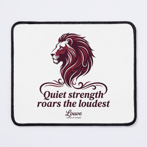 Item preview, Lioness Quiet Strength Roars Loudest Louve designed and sold by LouveLouve.