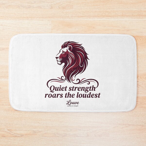 Item preview, Lioness Quiet Strength Roars Loudest Louve designed and sold by LouveLouve.