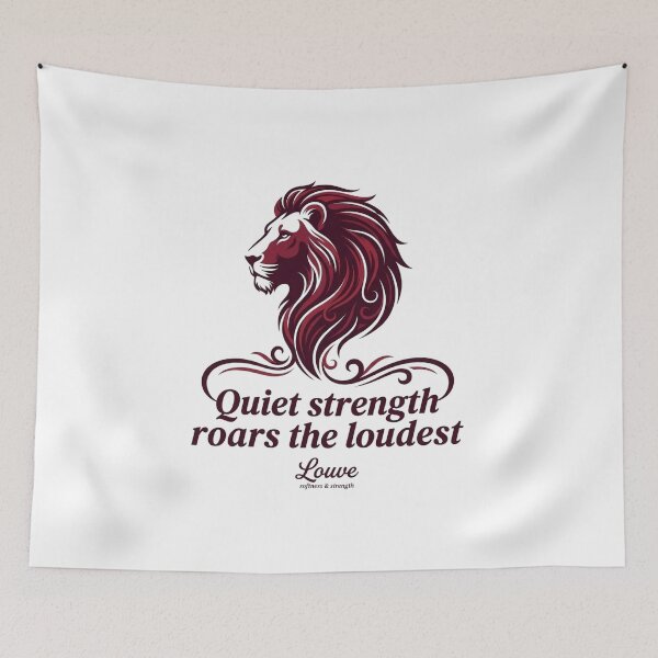 Item preview, Lioness Quiet Strength Roars Loudest Louve designed and sold by LouveLouve.
