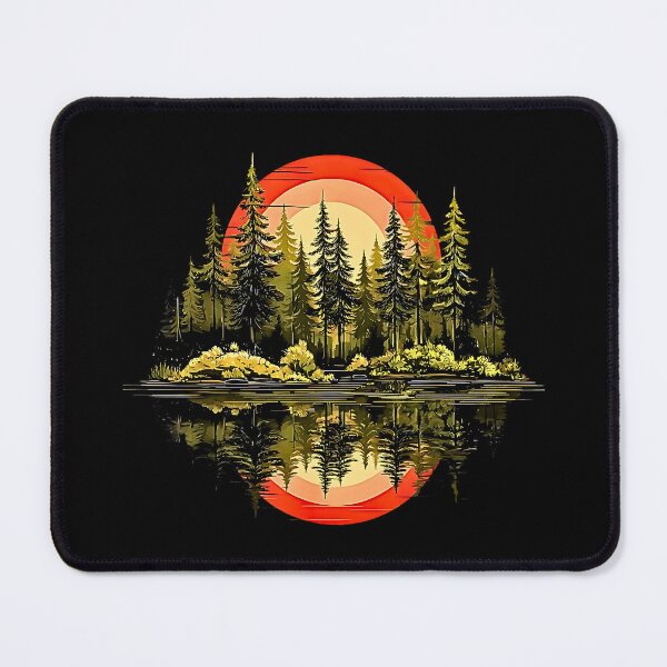 Item preview, Retro Forest Trees Outdoors Nature Women Men Vintage designed and sold by FerminVigo.